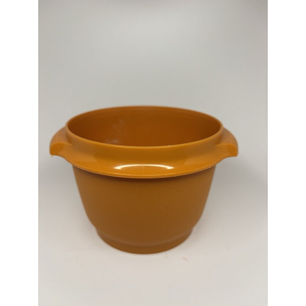 Vintage Orange Tupperware Servalier Bowl 886-20 Replacement 20oz No Lid Only